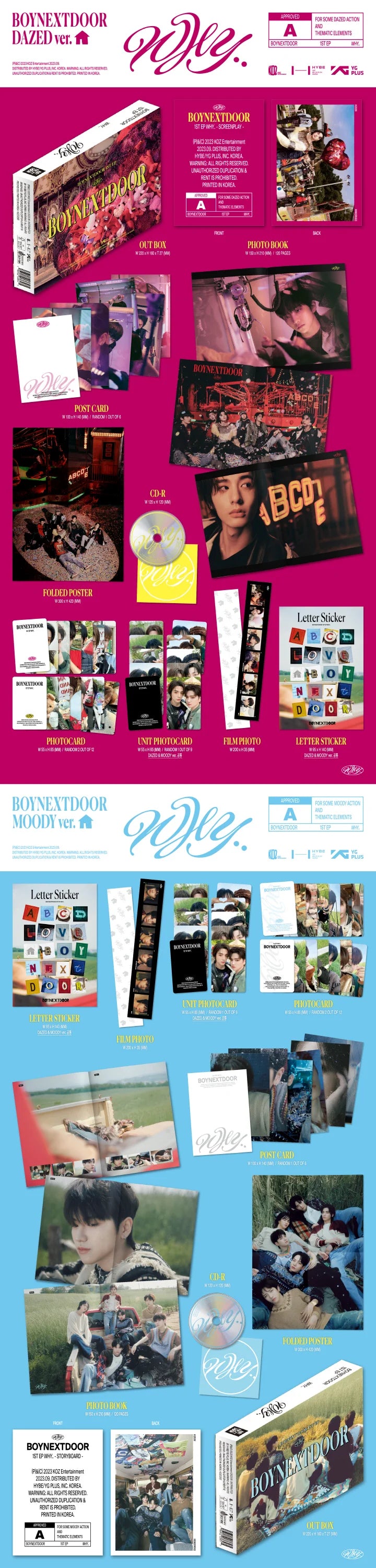 BOYNEXTDOOR 1st EP Album WHY..