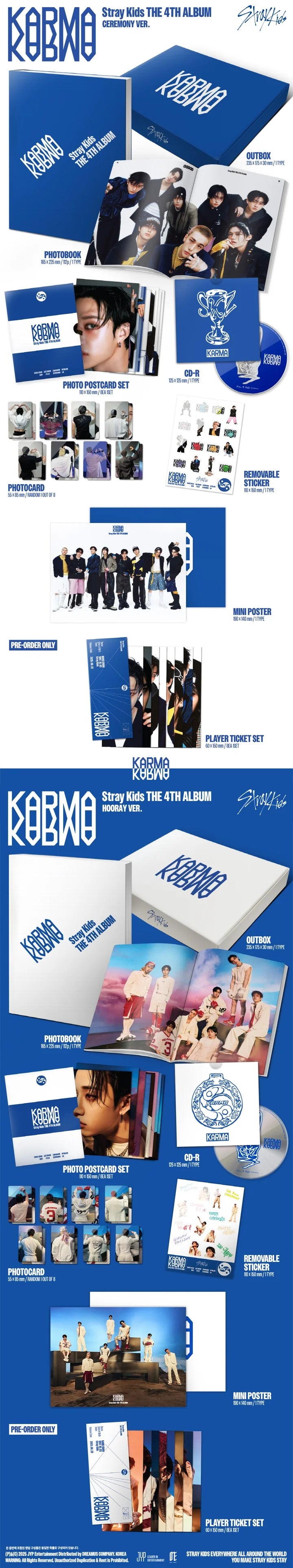 Stray Kids 4th full album KARMA