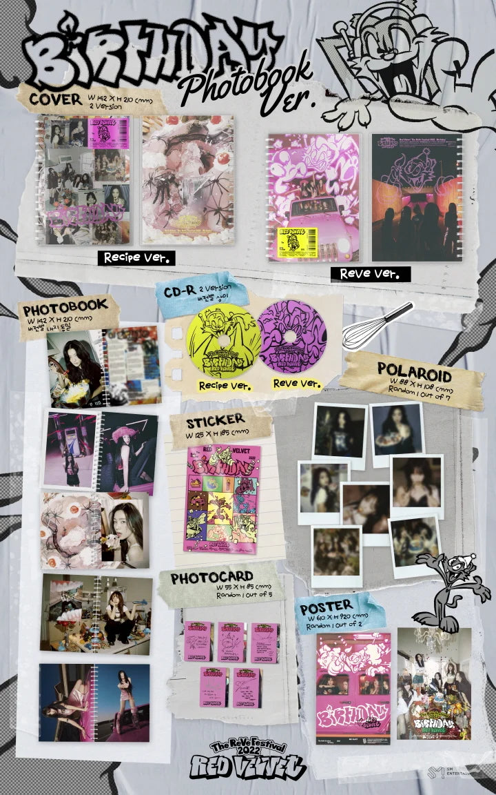 Red Velvet The ReVe Festival 2022 - Birthday [Photobook ver]