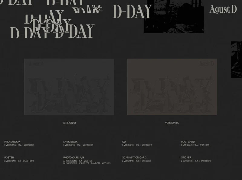 SUGA (BTS) 1st Solo Album D-DAY