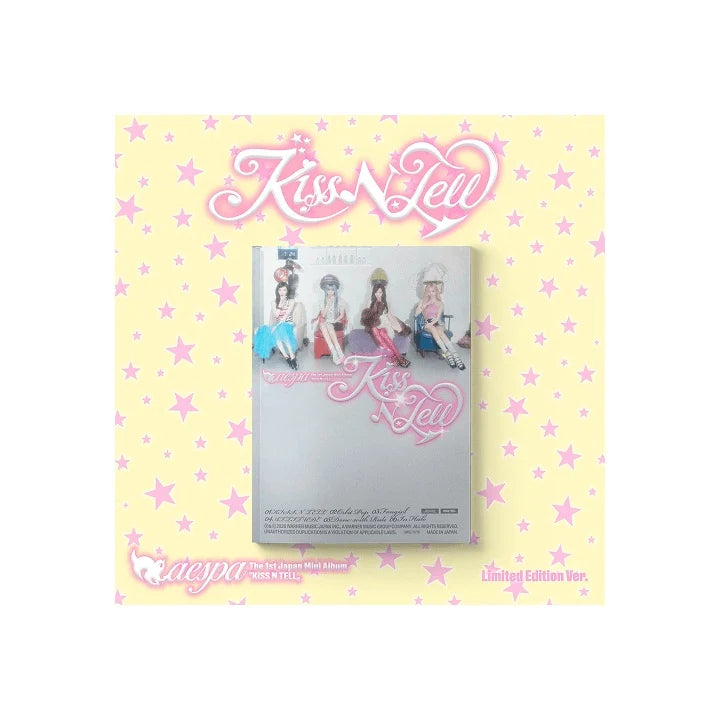 [PREORDER] aespa 1st Japan mini album KISS N TELL [Limited ver]