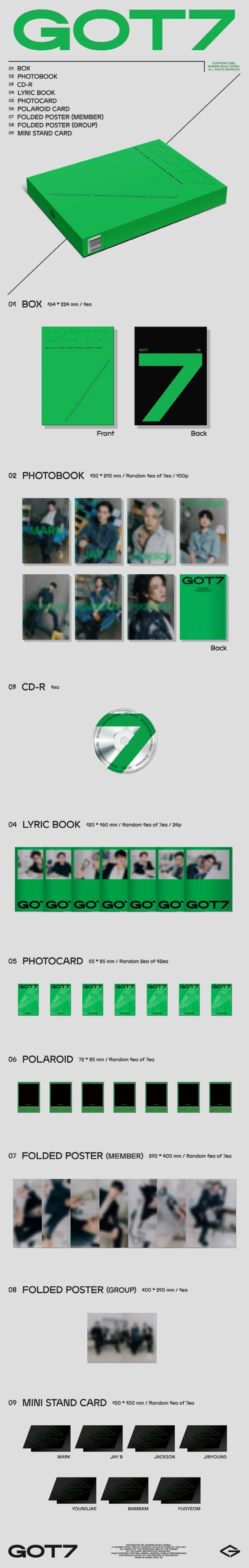 GOT7 album GOT7