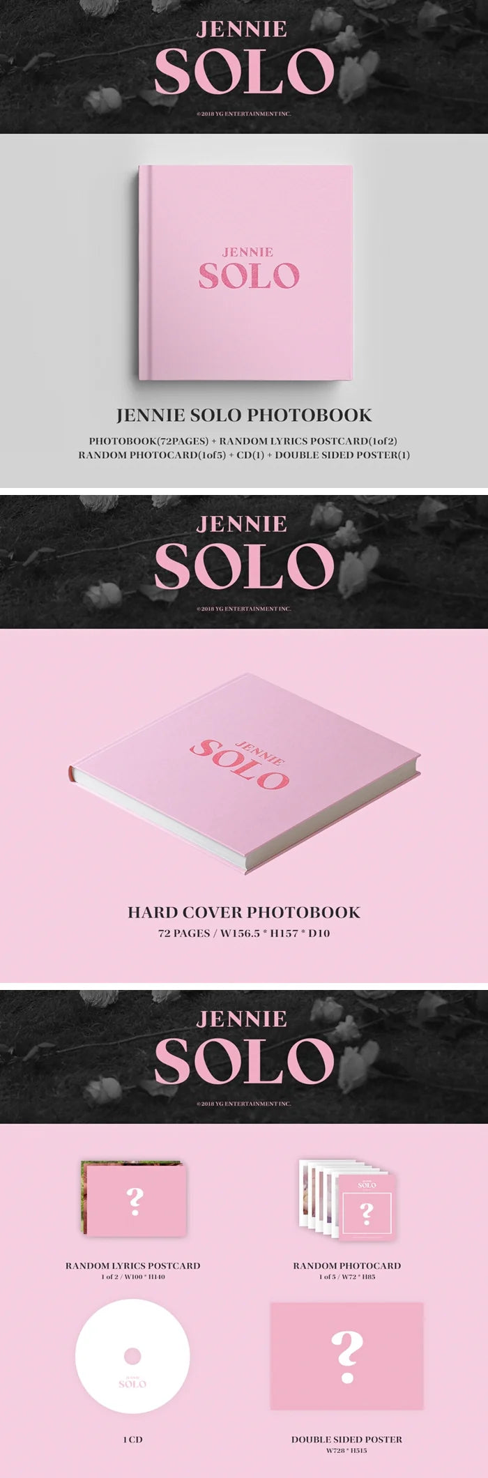 JENNIE 1st Solo Album SOLO