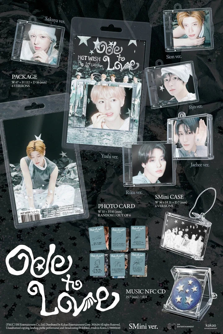 NCT WISH 1st full album Ode to Love [SMini ver]