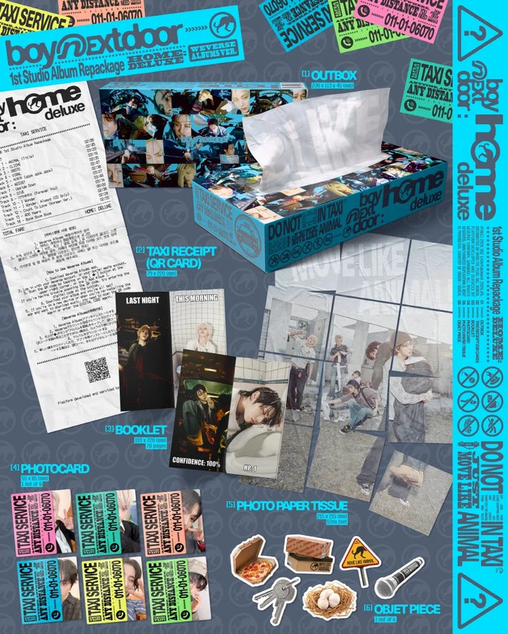BOYNEXTDOOR 1st Studio Album Repackage HOME: DELUXE [Weverse Album ver]