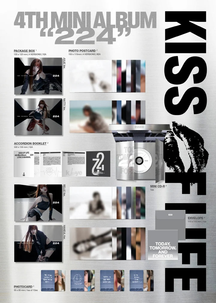 KISS OF LIFE 4th Mini Album 224 [DIGIPACK ver]