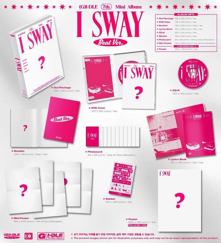 I-DLE 7th Mini Album I SWAY
