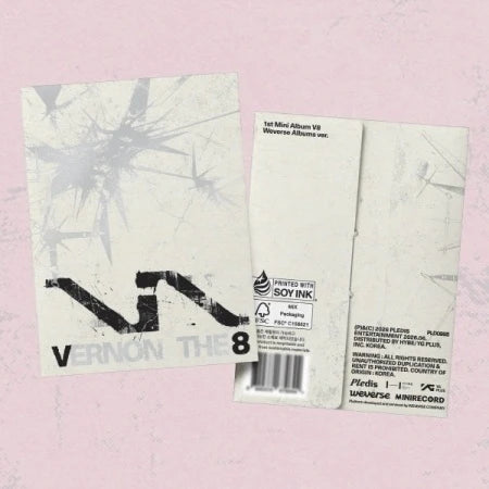 V8 (SEVENTEEN) 1st mini album V8 [Weverse Albums ver]
