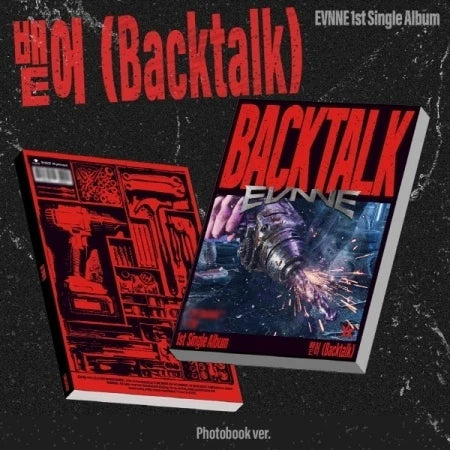 [MEMBER SIGNED] EVNNE 1st Single Album BACKTALK / 뱉어 [PHOTOBOOK ver]