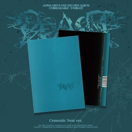 [PREORDER] ALPHA DRIVE ONE 2nd mini album UNBREAKABLE : 少年BEAST [CEMENTIC NEST ver]