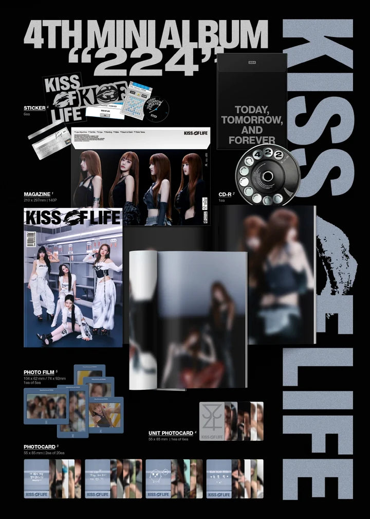 KISS OF LIFE 4th Mini Album 224 [MAGAZINE ver]