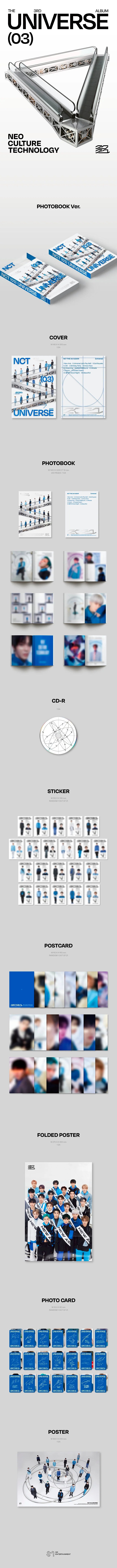 NCT 3rd album UNIVERSE (DEFAULT VER)