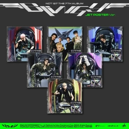 NCT 127 7th Full Album BLINGY [JET Poster ver]