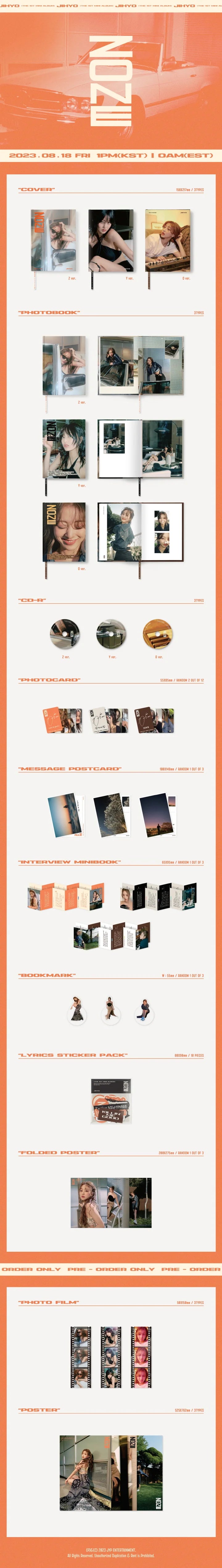 JIHYO (TWICE) 1st mini album ZONE