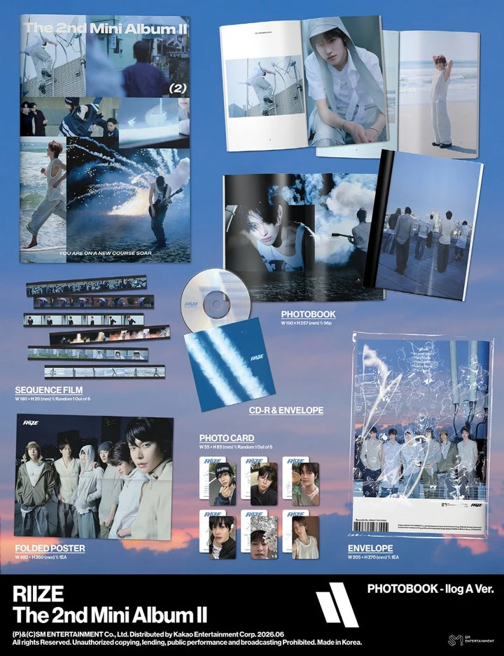 RIIZE 2nd mini album II [Photobook ver]