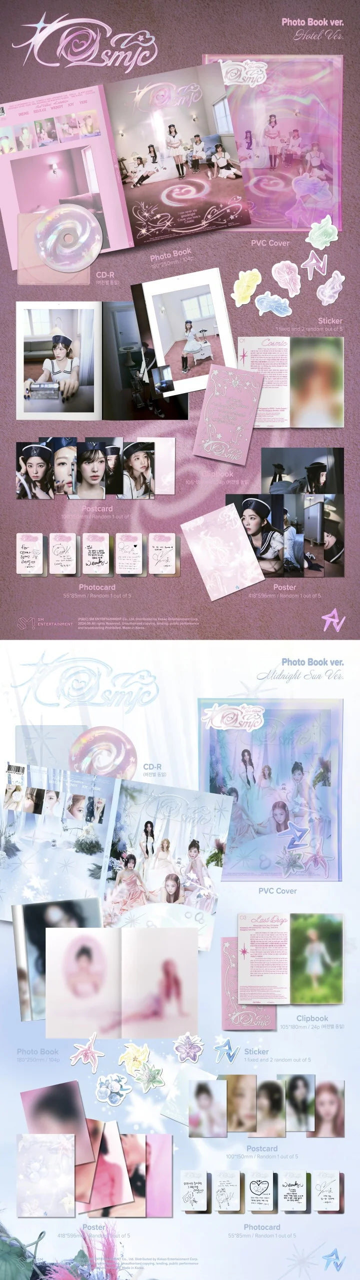 Red Velvet 7th mini album COSMIC [Photobook ver]