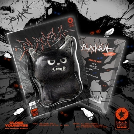 CLOSE YOUR EYES The 3rd mini album Blackout [black CLting-i ver]