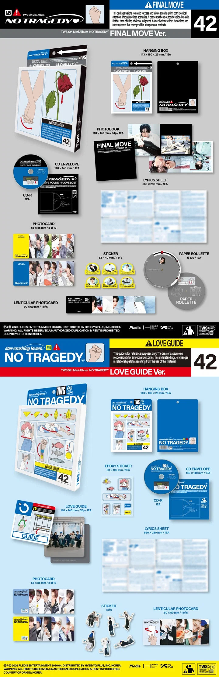 TWS 5th mini album NO TRAGEDY