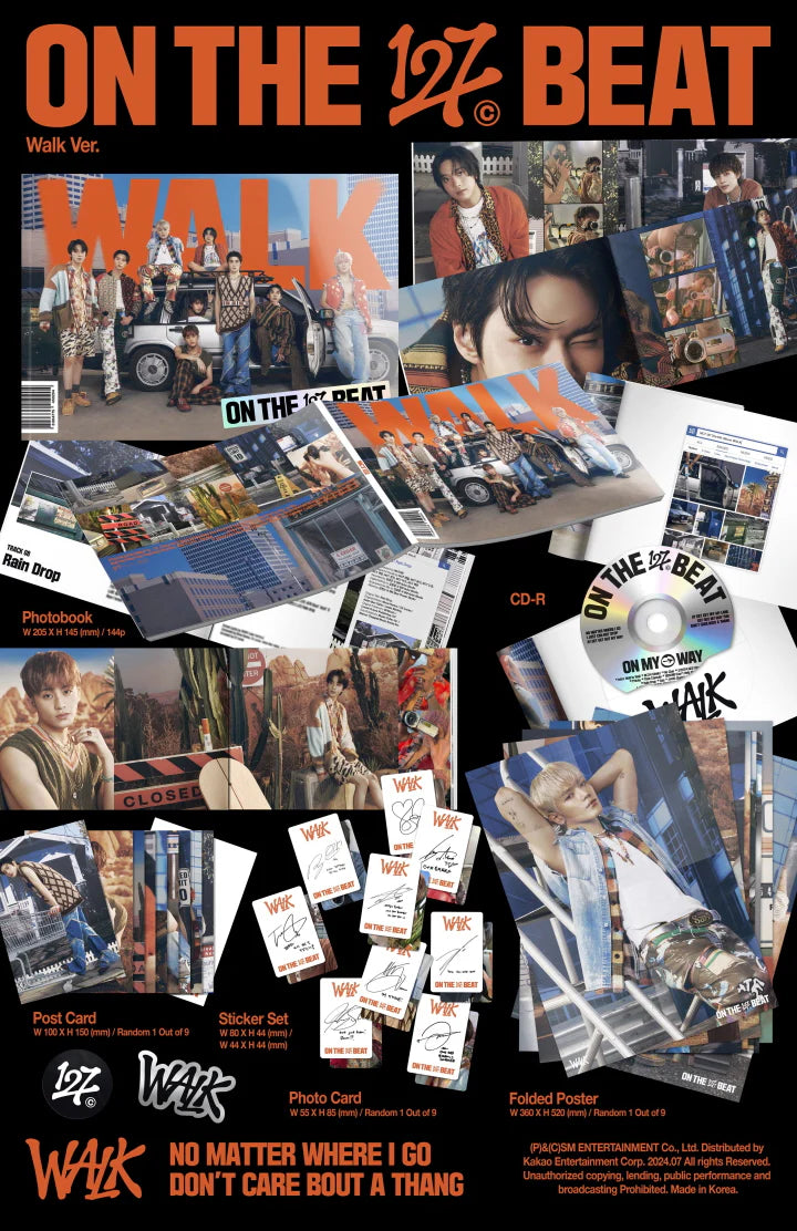 NCT 127 6th Album WALK [WALK ver]