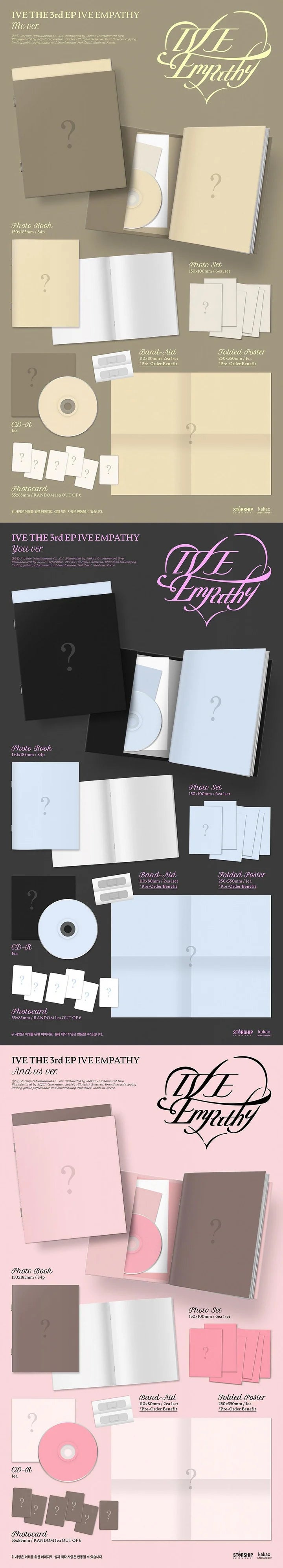 IVE 3rd EP album IVE EMPATHY