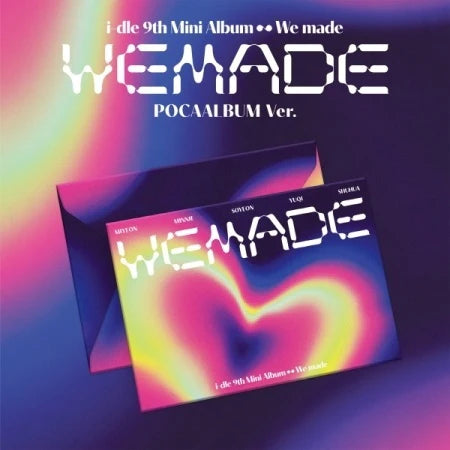I-DLE 9th mini album WE MADE [Pocaalbum ver]