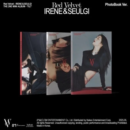 IRENE & SEULGI (Red Velvet) 2nd mini album TILT [Photobook ver]