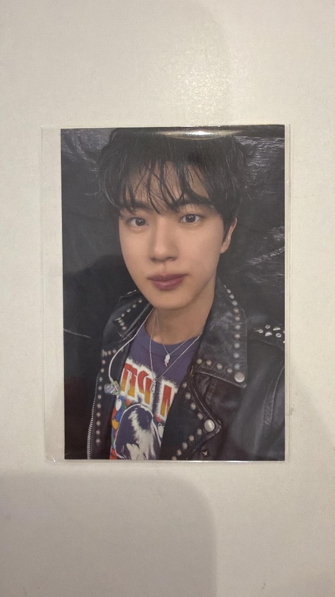 JIN (BTS) #RUNSEOKJIN EP.TOUR THE ORIGINAL Weverseshop POB Photocard