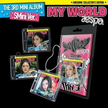 AESPA 3rd Mini Album MY WORLD [SMini ver]