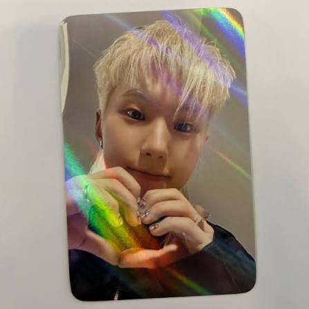 HOSHI X WOOZI (SEVENTEEN) BEAM Makestar POB Photocard