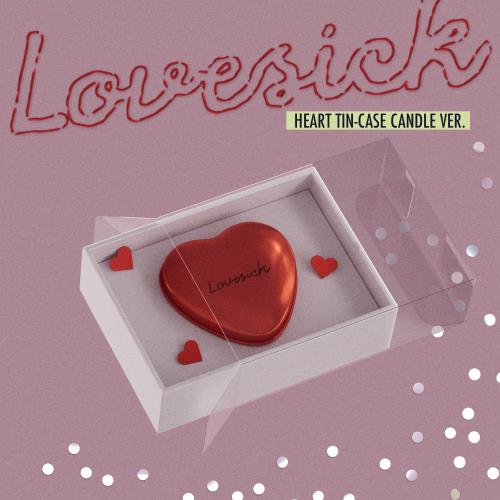 [PREORDER] CHAERYEONG (ITZY) 1st mini album Lovesick [HEART TIN CASE CANDLE ver]