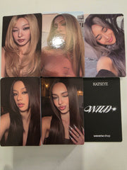 KATSEYE WILD Weverseshop POB Photocard