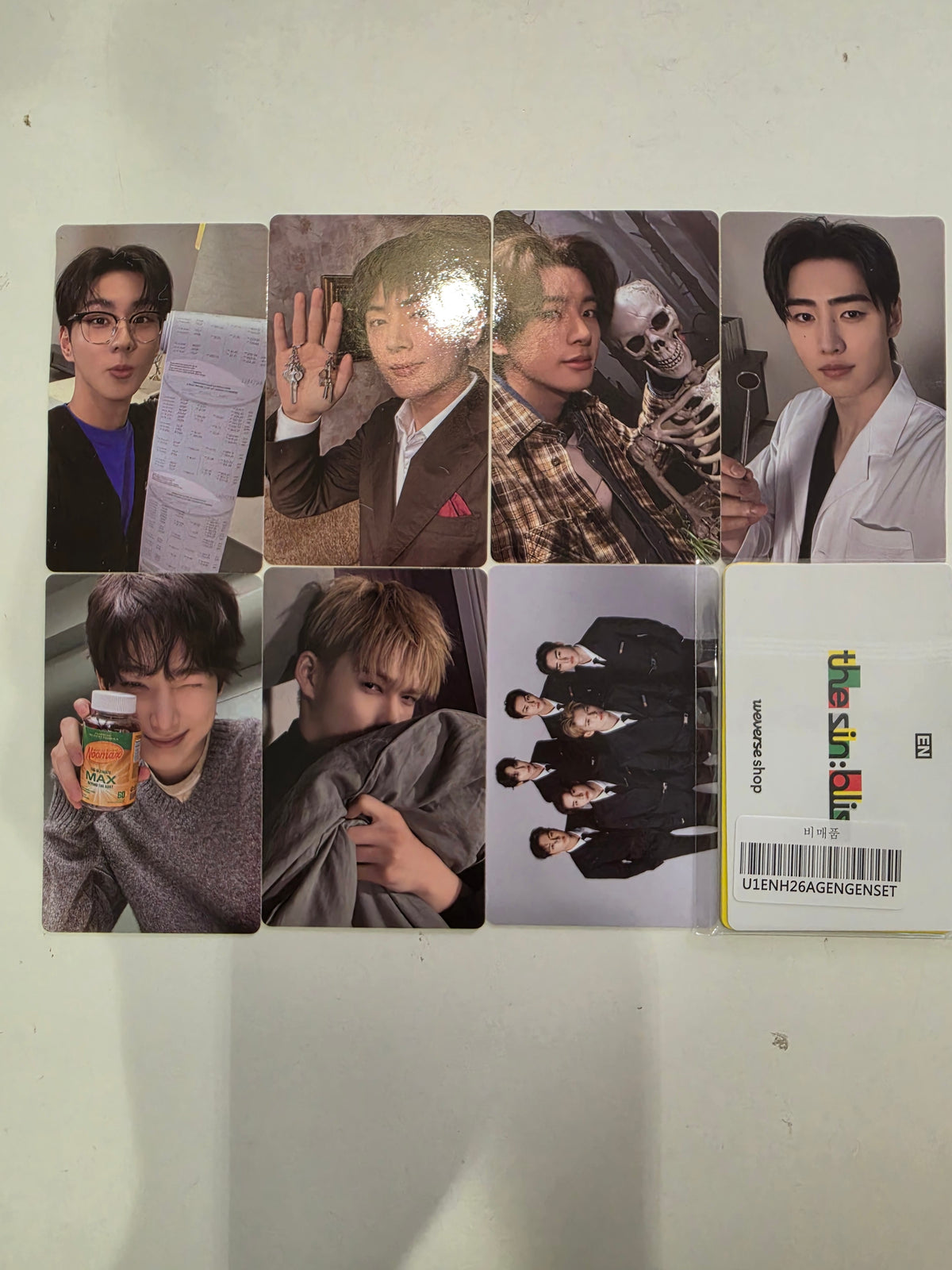 ENHYPEN THE SIN : BLISS Weverseshop POB Photocard