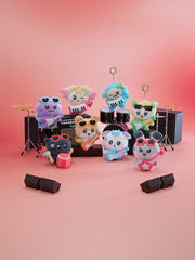 MIGHTEEZ (ATEEZ) ROCK THE STAGE Official POP UP Official MD ROCKSTAR PLUSH KEYRING