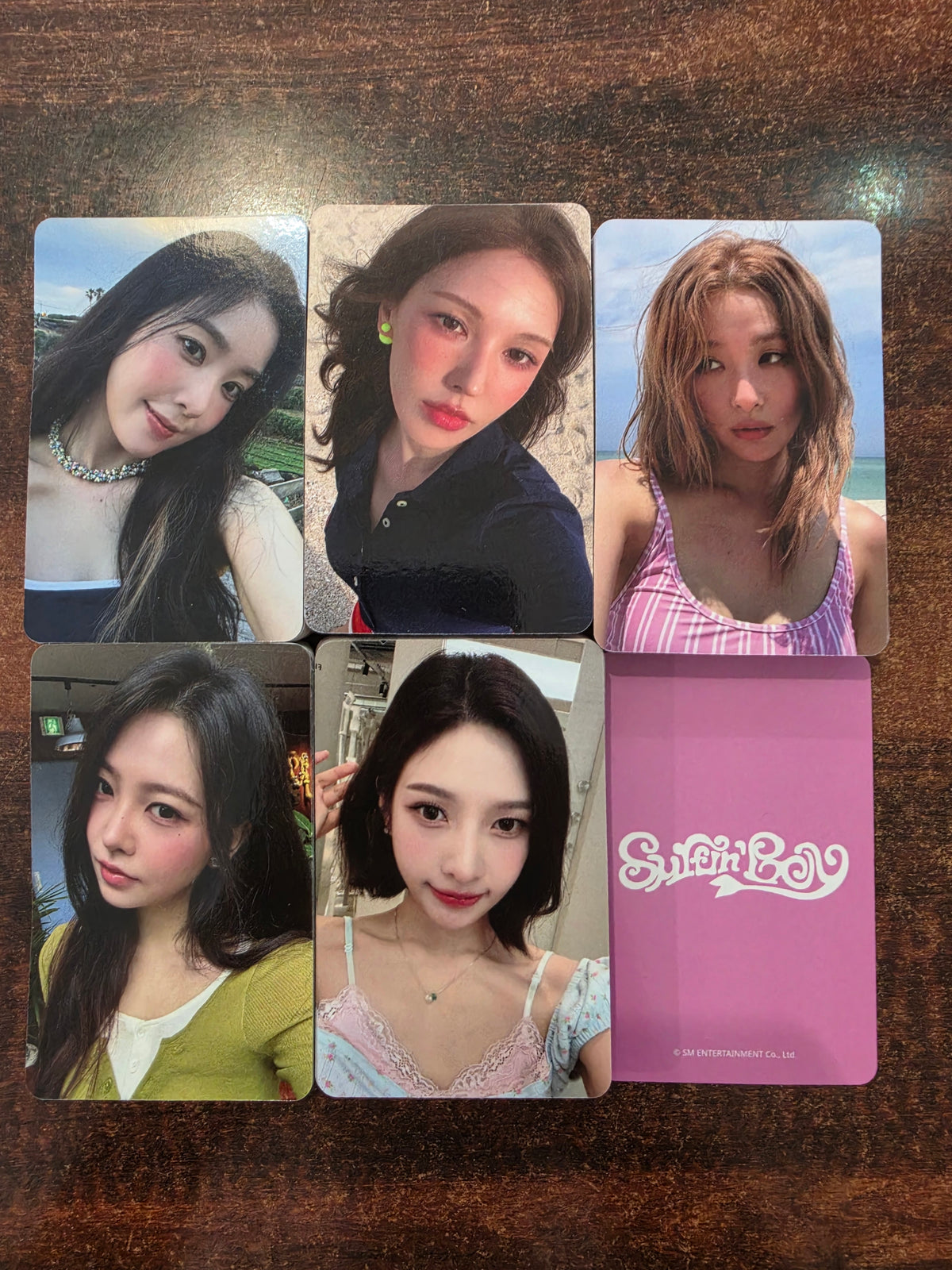 RED VELVET Summer Mini Album Velvet Summer Applemusic Luckydraw Photocard