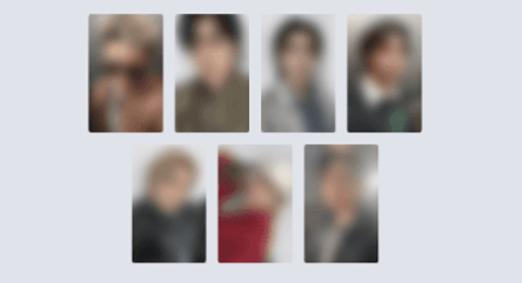 BTS Arirang Weverseshop 2nd Luckydraw Photocard