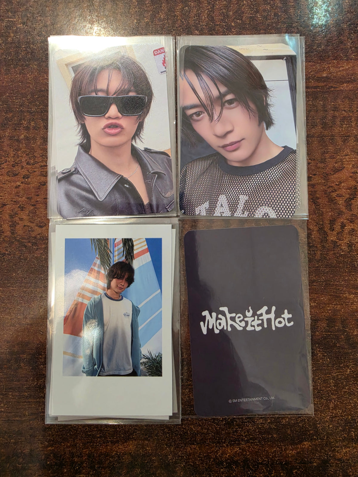 MINHO (SHINEE) 2nd Mini Album Make it hot MAKESTAR POB Photocard
