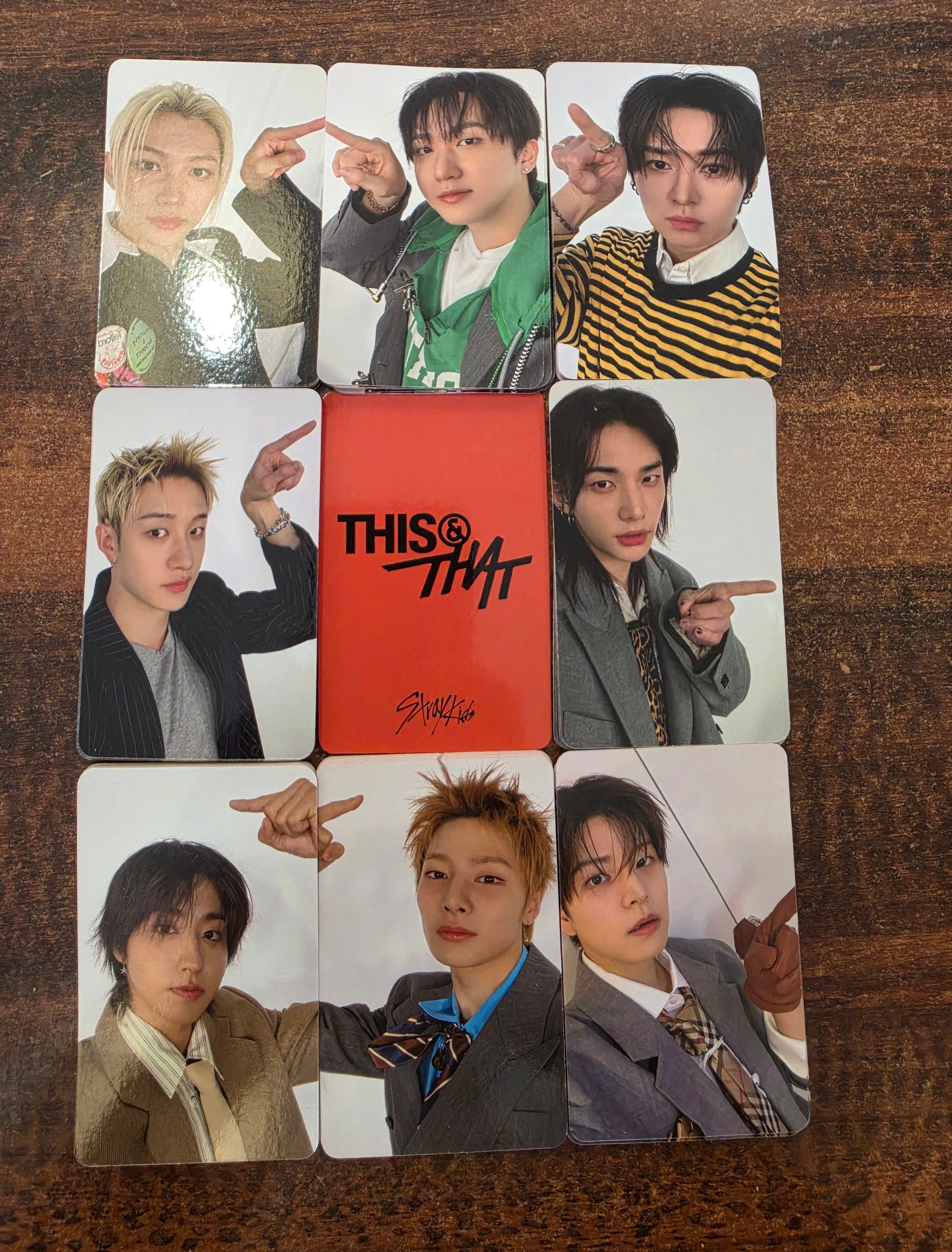 Stray Kids mini album THIS & THAT Applemusic POB Photocard