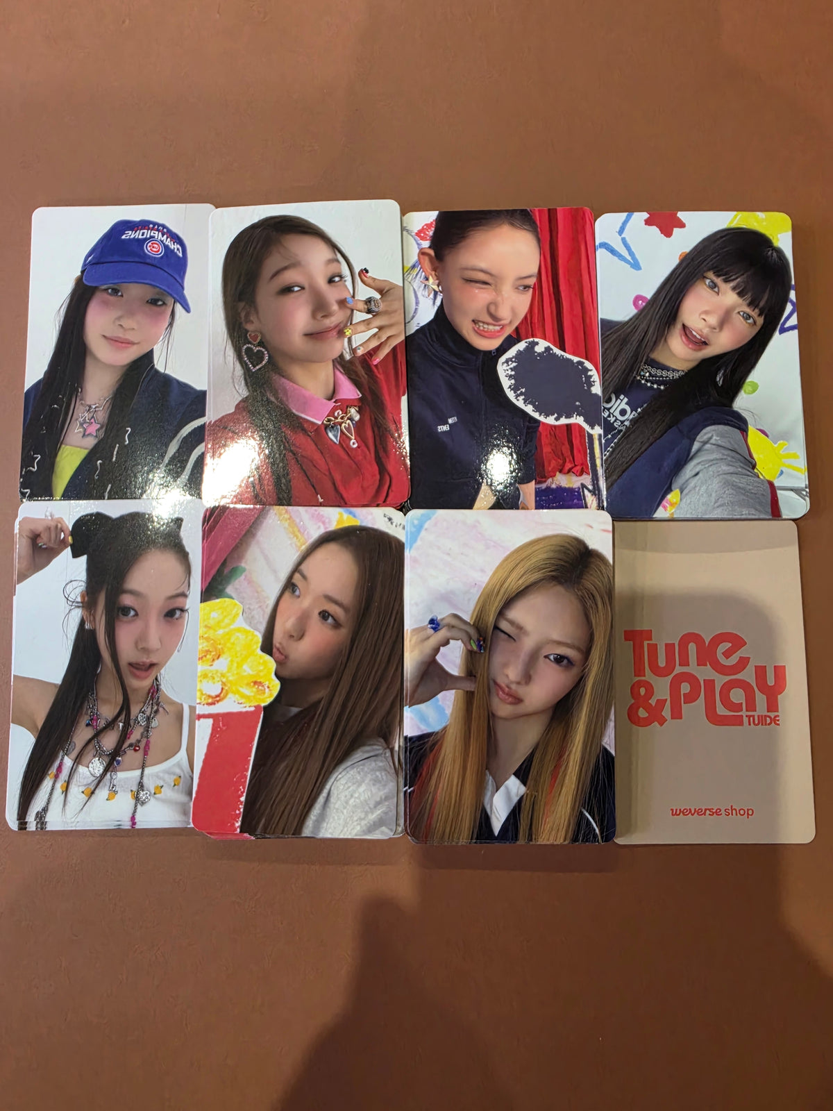 TUIDE The 1st EP TUNE & PLAY Weverseshop POB Photocard