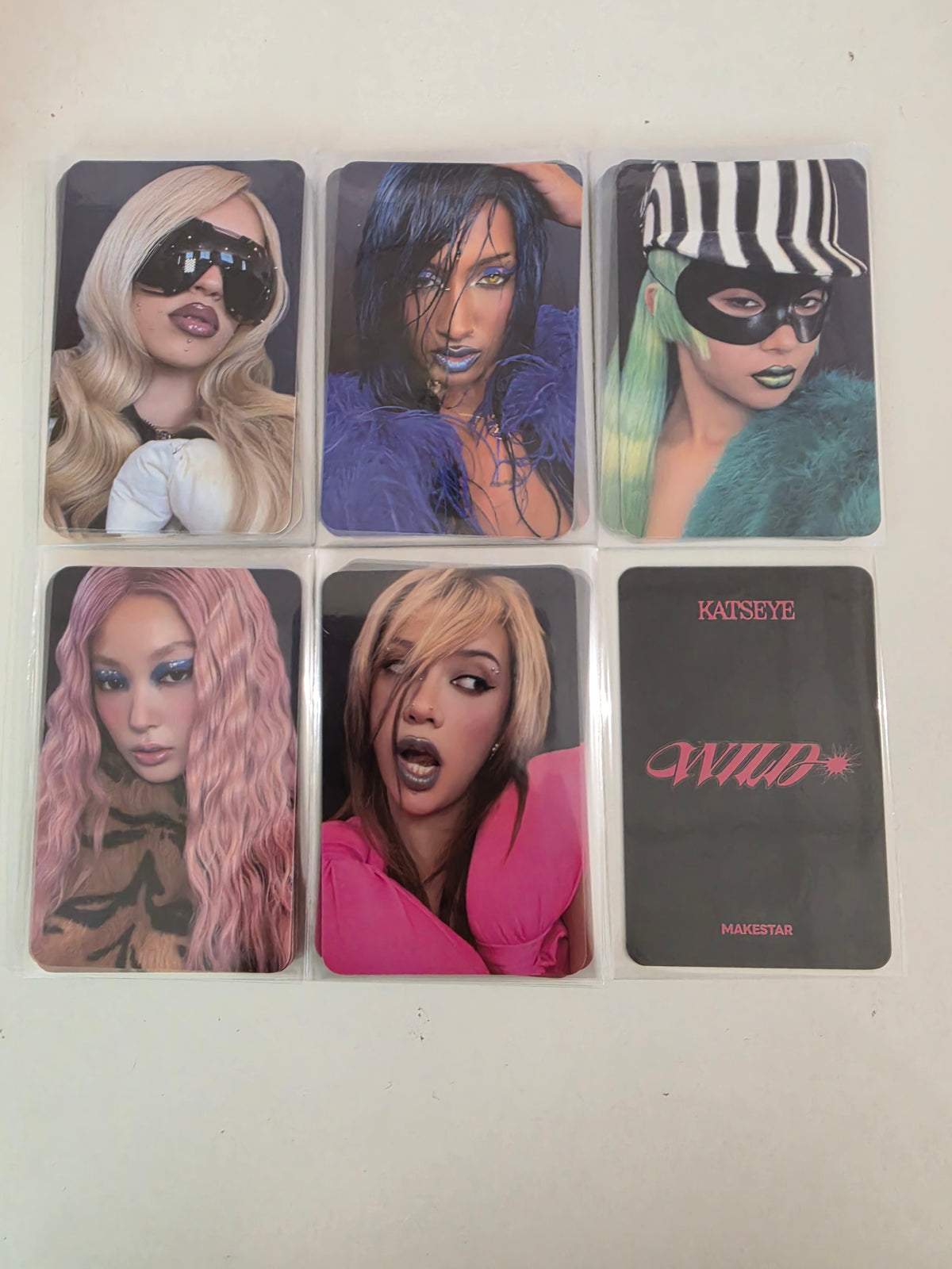 KATSEYE WILD MAKESTAR POB Photocard