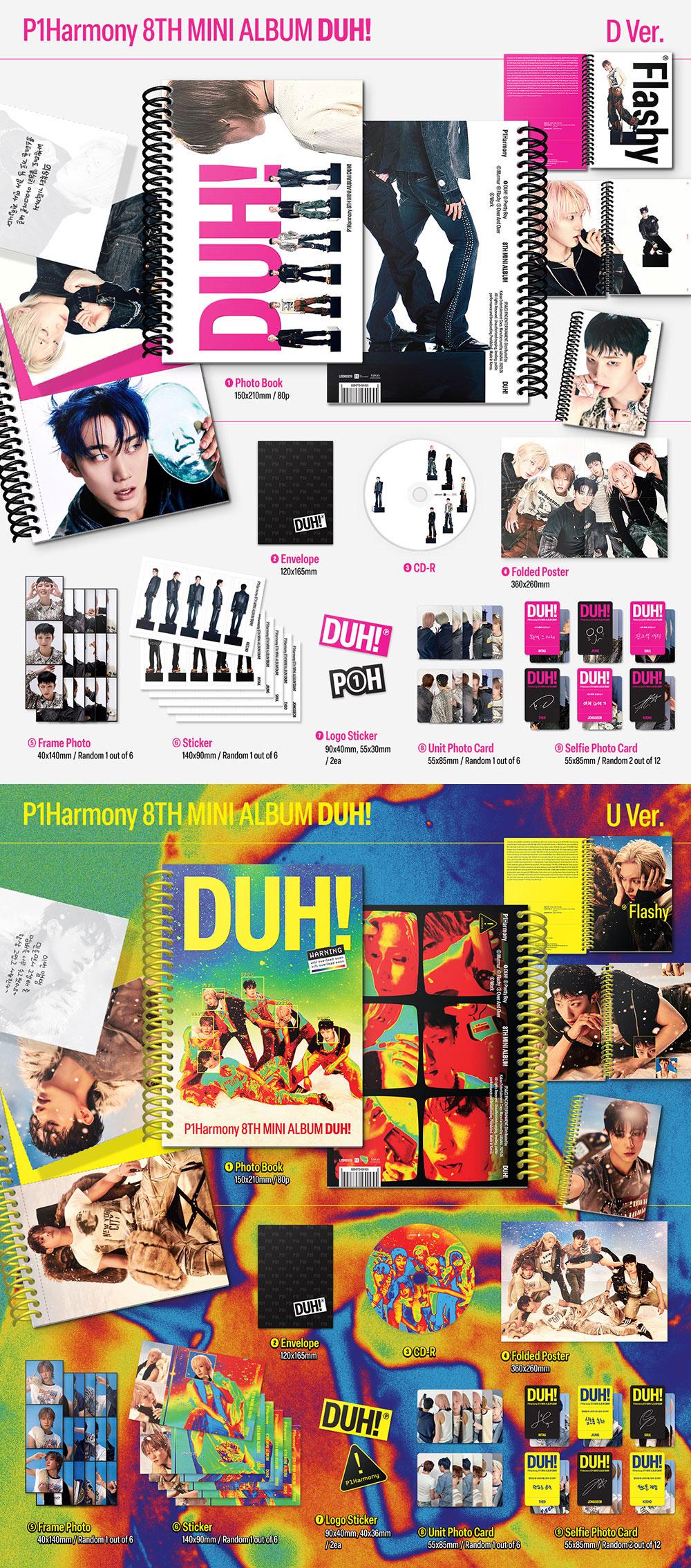 P1Harmony 8th mini album DUH!