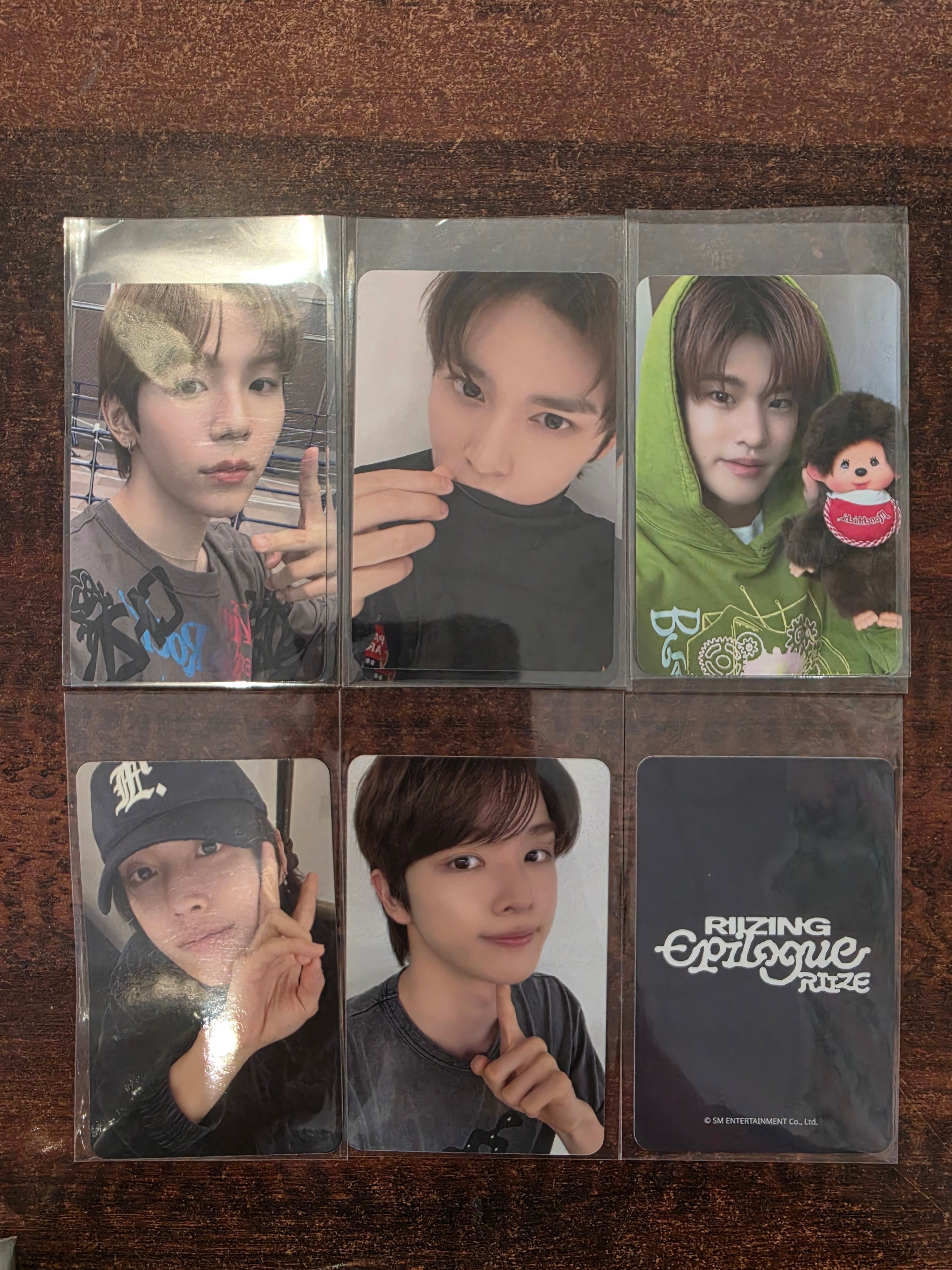 RIIZE Epilogue : RIIZING Applemusic POB Photocard