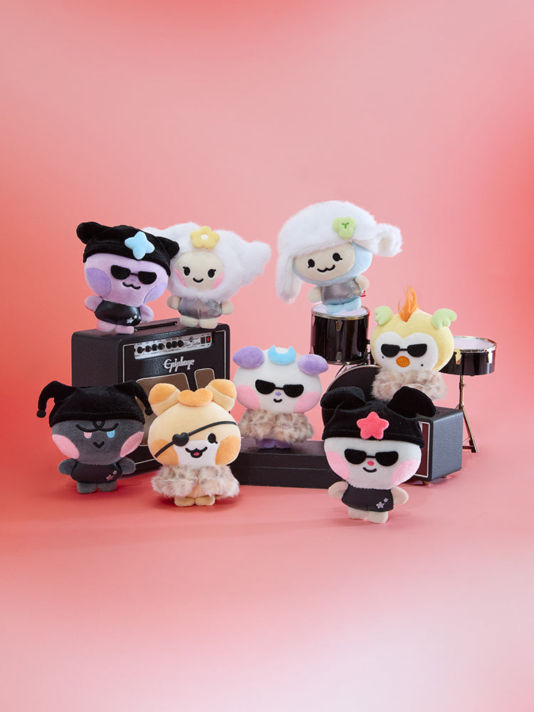 MIGHTEEZ (ATEEZ) ROCK THE STAGE Official POP UP Official MD Popstar Plush Keyring