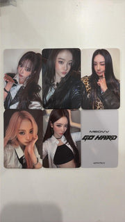 MEOVV Single Album GO HARD Withmuu POB Photocard