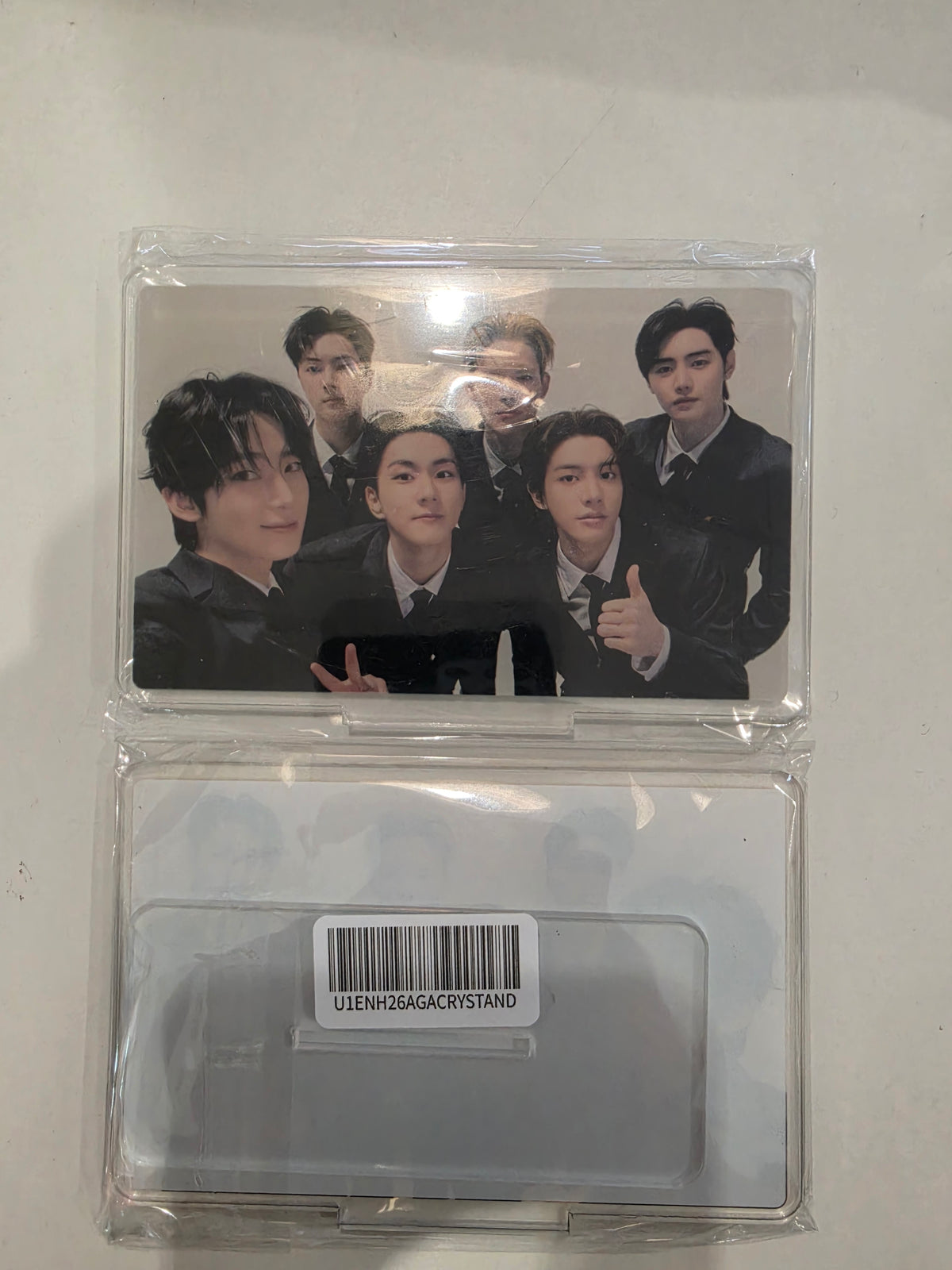 ENHYPEN THE SIN : BLISS Weverseshop POB Acrylic Photo Stand + Keyboard Sticker Set