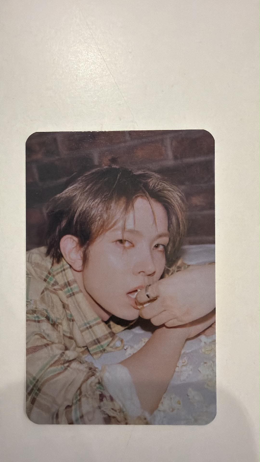 EVAN 1st mini album DEATH OF ME POB Photocard