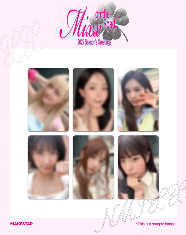 [PREORDER] NMIXX 2027 Season's Greetings MIXX ON THE ROAD POB Photocard