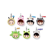 BTS Official MD ISLAND IN THE SEOM Face Keyring