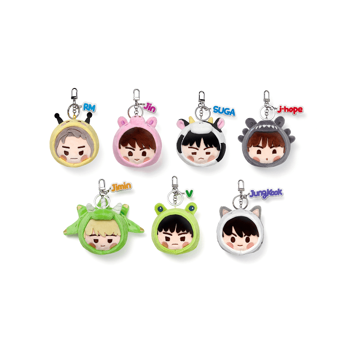 BTS Official MD ISLAND IN THE SEOM Face Keyring
