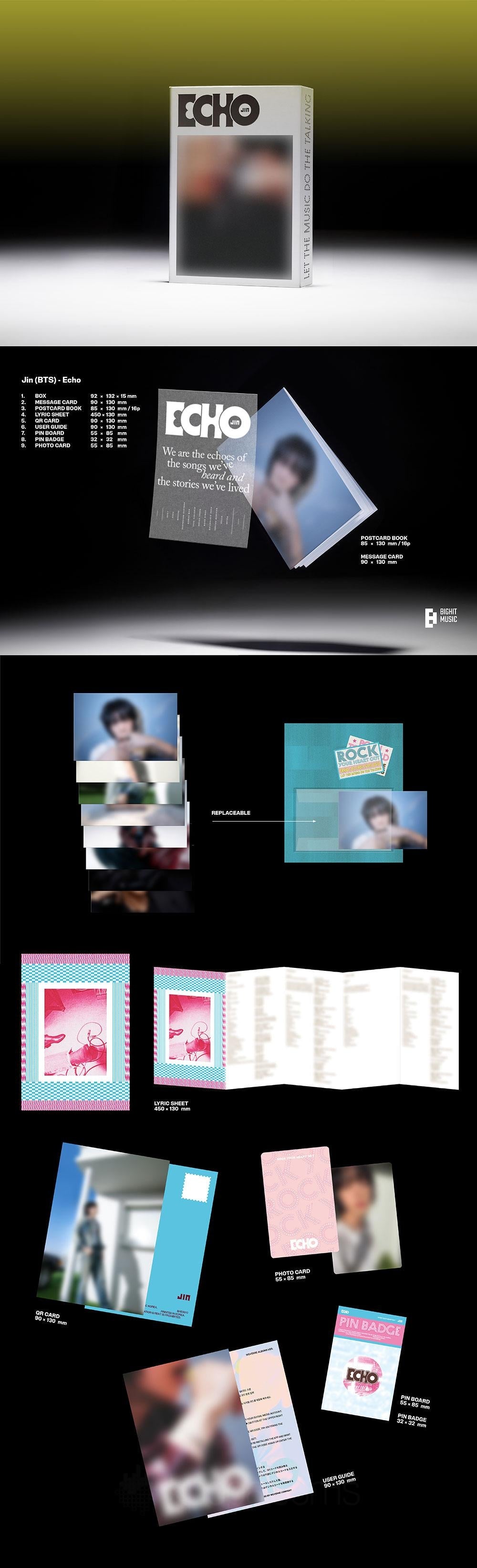 JIN (BTS) 2nd mini album ECHO [Weverse Albums ver]