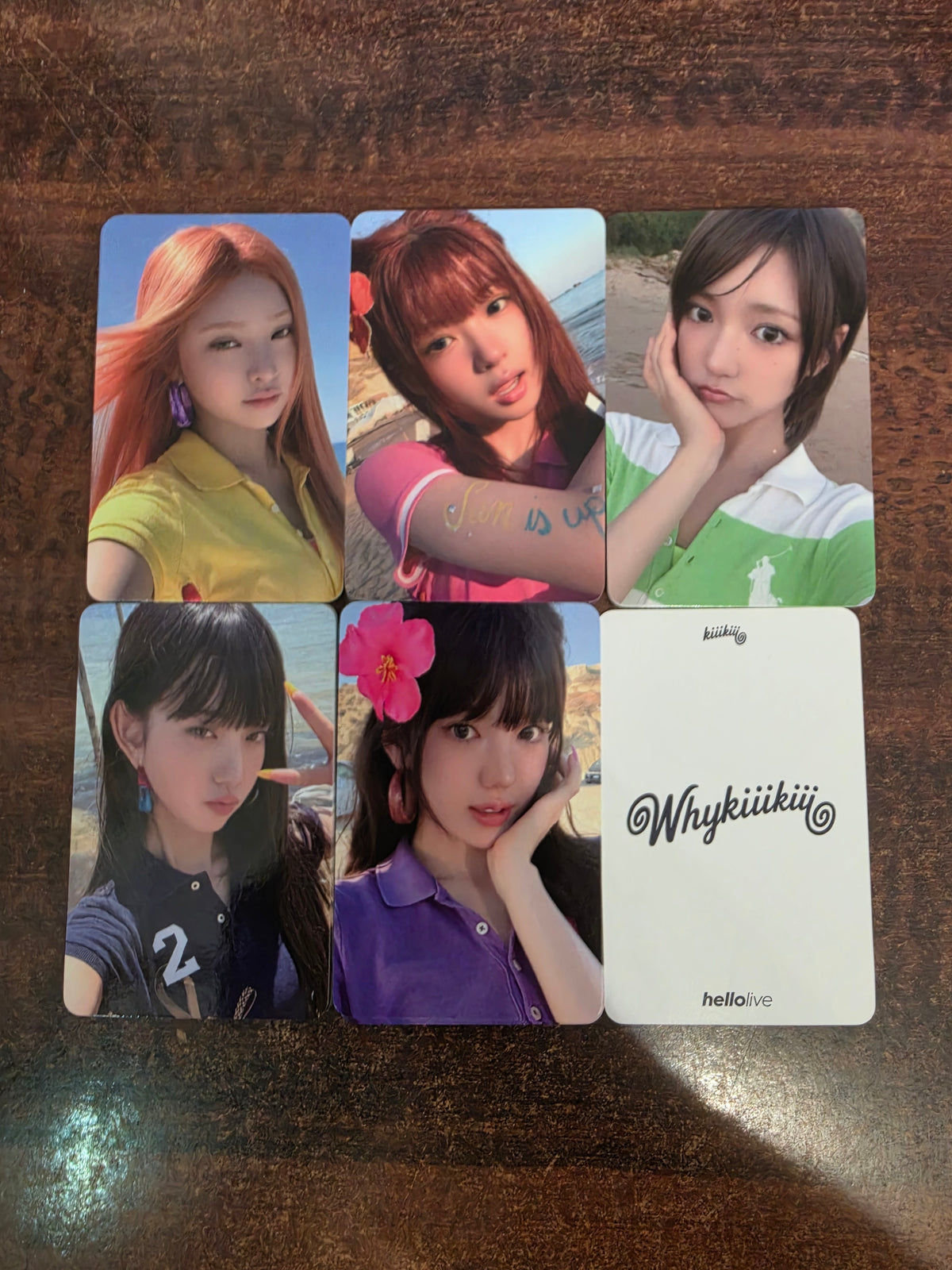 KiiiKiii EP Album WhyKiiiKiii POB Photocard